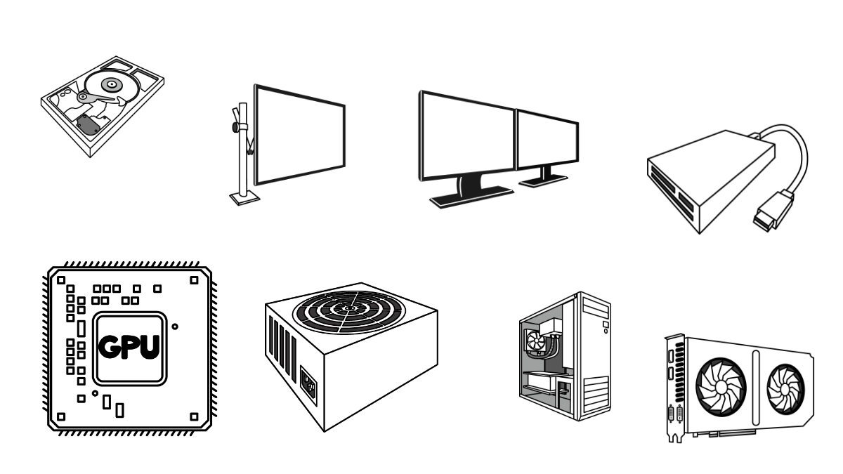 ガジェットストックのイラスト集