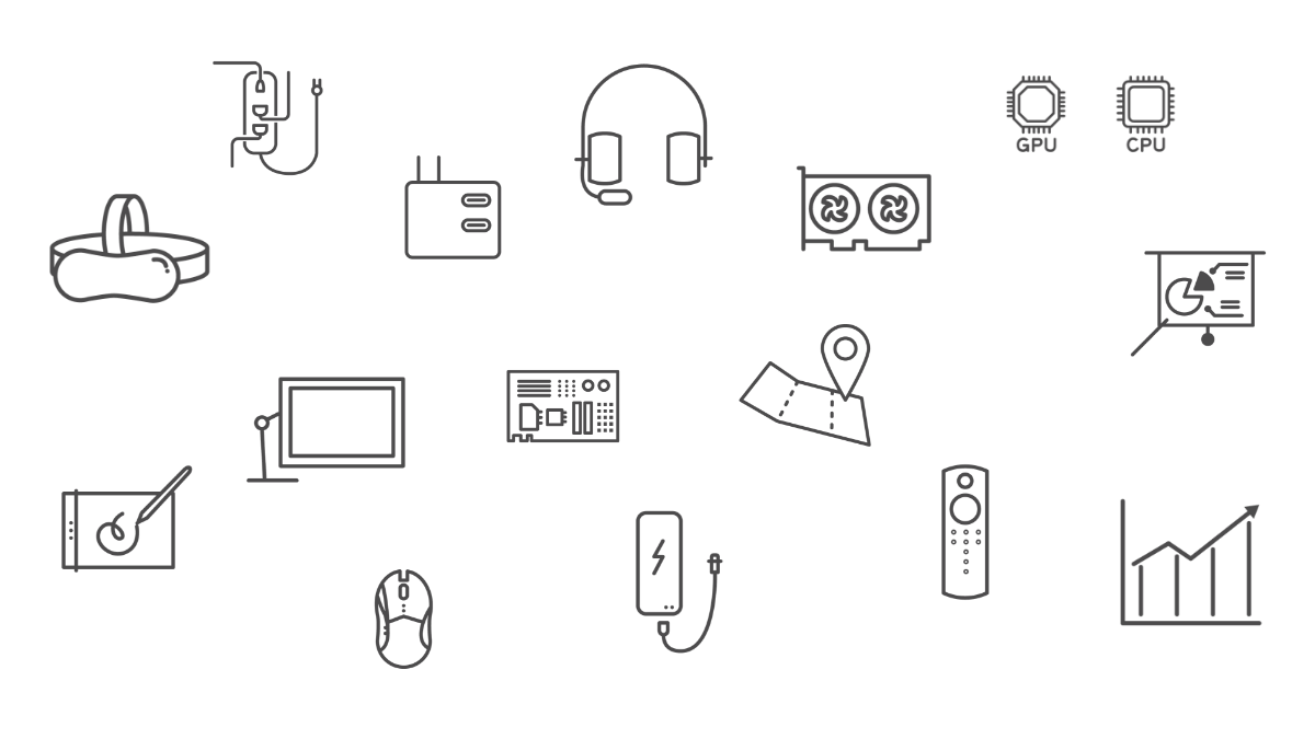 ガジェットストックのイラスト集