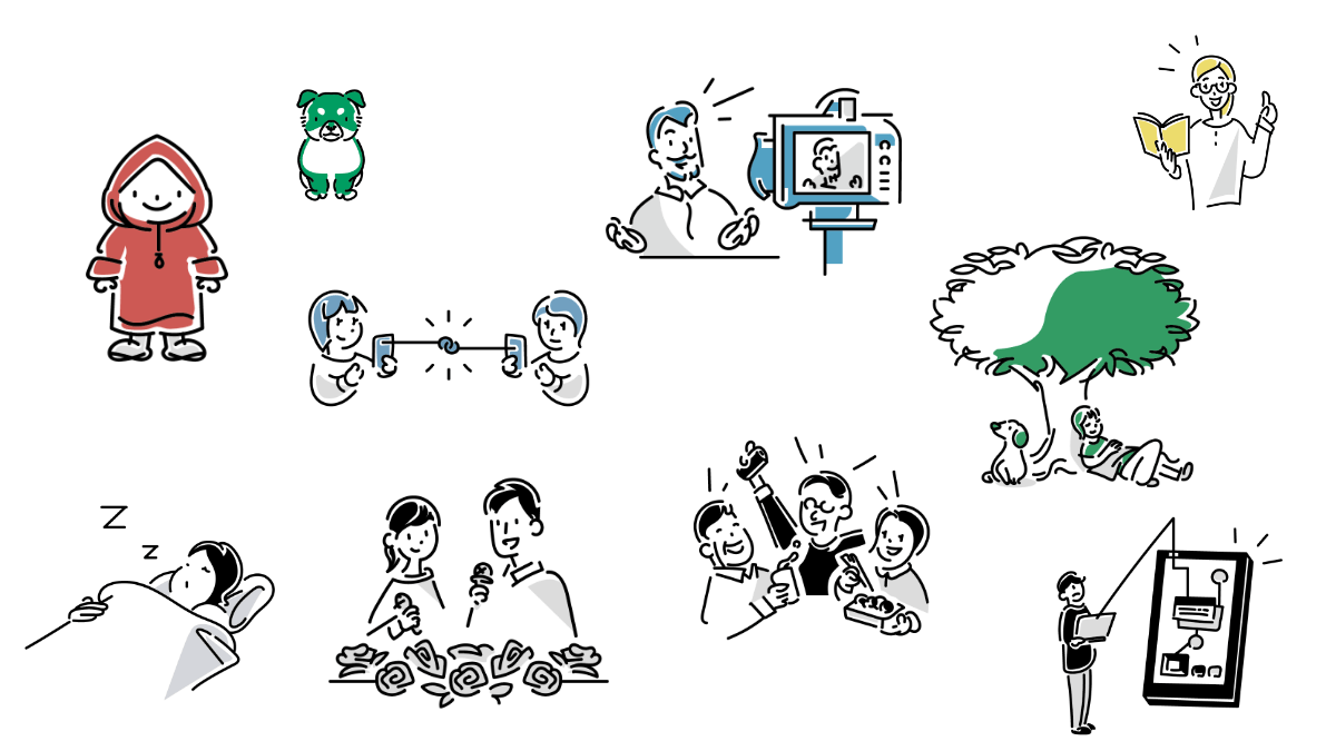 Loose Drawingのイラスト集