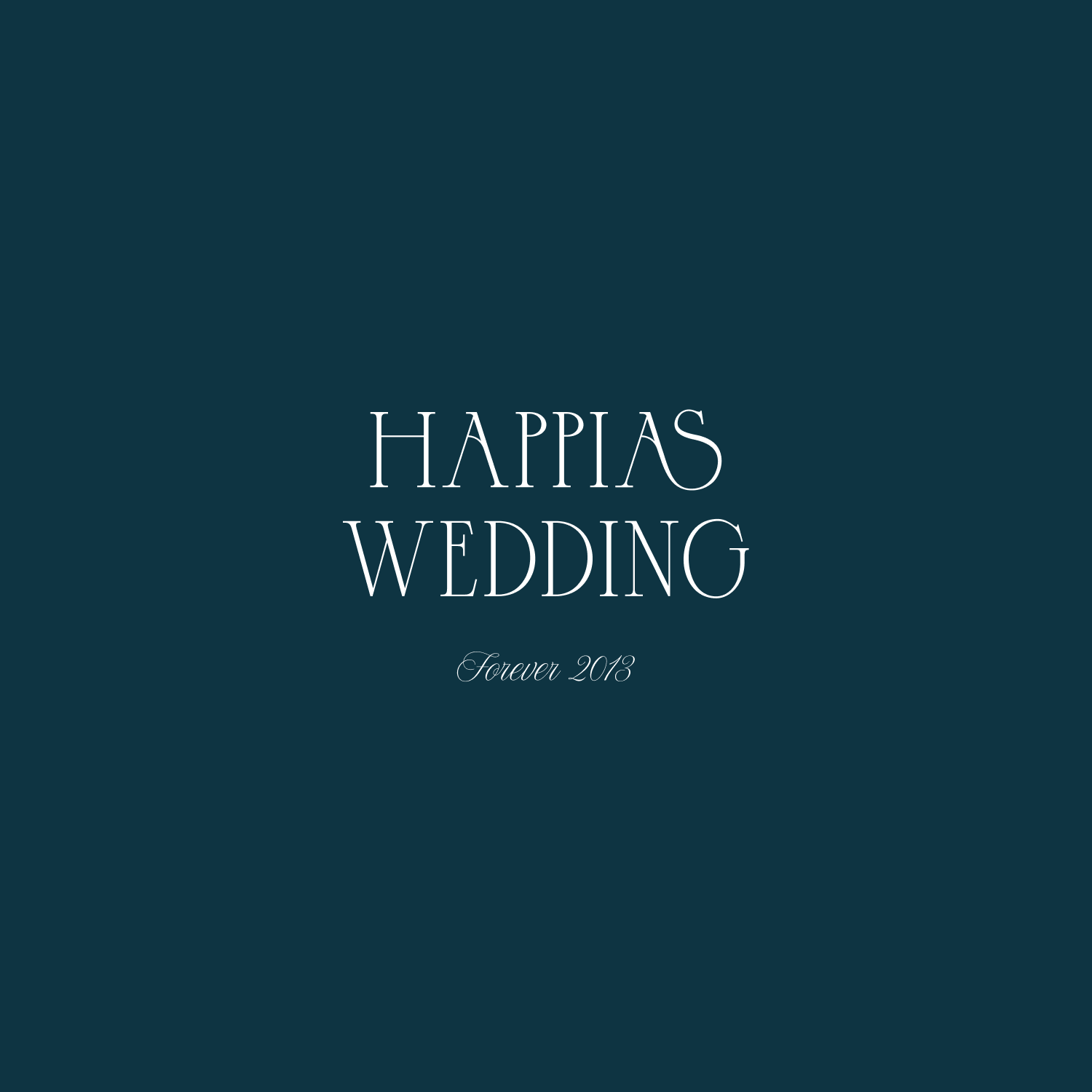 HAPPIAS WEDDINGロゴデザイン制作の画像
