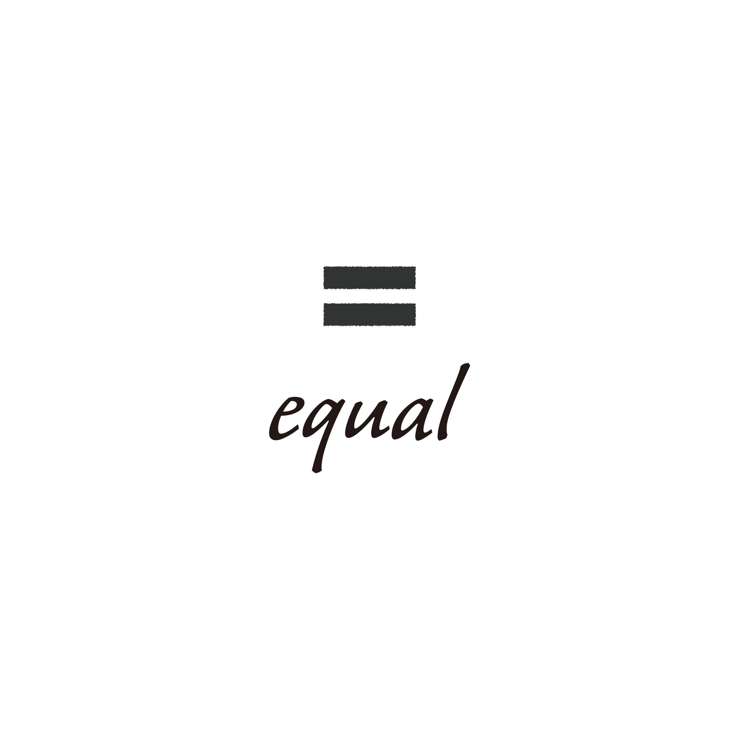 equalロゴデザインの画像